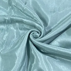 Light Mint Green Solid Shantoon Fabric