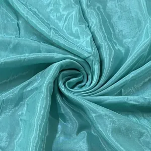 Sky Blue Solid Shantoon Fabric